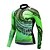 voordelige Damesfietskleding-CYCOBYCO Heren Lange mouw Wielrenshirt Winter Fleece Siliconen Polyester Groen Fietsen Sweatshirt Shirt Kleding Bovenlichaam Bergracen Wegwielrennen Fleece voering Sneldrogend Sport Kleding / Rekbaar