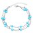 cheap Body Jewelry-Anklet Ladies Boho Bohemian Women&#039;s Body Jewelry For Gift Bikini Stacking Stackable Turquoise Alloy Gold Silver 1pc
