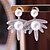 tanie Kolczyki-Damskie Cyrkonia Kolczyki sztyfty Koreański Moda Kolczyki Biżuteria Biały Na Ślub Urodziny 1