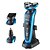 cheap Shaving &amp; Hair Removal-Kemei KM-58892 3-in-1 Rechargeable Electric Razor Washable 3D Floating Triple Blades Electric Shavers for Men 100-240 V Multifunction / Handheld Design / Light and Convenient