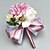 abordables Fleurs de mariage-Fleurs de mariage Boutonnières / Petit bouquet de fleurs au poignet Mariage / Soirée Polyester 3.94 pouce