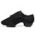 cheap Dance Sneakers-Men&#039;s Dance Sneakers Oxford Sneaker Thick Heel Elastic Fabric Black / Performance / Practice