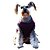 Недорогие Одежда для собак-Собаки Коты Животные Платья Одежда для собак Темно-синий Костюм далматина японского шпица Гончая Хлопок / полиэфир Полоски Винтаж Морской Классический На каждый день XS S M L XL