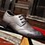 cheap Men&#039;s Oxfords-Men&#039;s Comfort Shoes Winter Office &amp; Career Oxfords Faux Leather / Patent Leather / Customized Materials Black / Burgundy / Gray