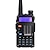 abordables Talkie-walkie-Talkie walkie Portable Bi-Bande Radio bidirectionnelle 5 - 10 km 5 - 10 km / 136 - 174 MHz / 400-480MHz