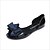 billige Flate sko til kvinner-Dame Flate sko utendørs Sommer Flat hæl Åpen Tå Komfort PVC Lær Kunstlær Mandel Svart Rød
