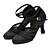 cheap Ballroom Shoes &amp; Modern Dance Shoes-Women&#039;s Dance Shoes Modern Shoes Ballroom Shoes Heel Cuban Heel Black Purple / Practice / EU39