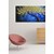 זול ציורים אבסטרקטיים-ציור שמן צבוע-Hang מצויר ביד - מופשט פרחוני / בוטני עכשווי מודרני כלול מסגרת פנימית / בד מתוח