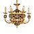 cheap Candle-Style Design-6-Light 72 cm Mini Style Chandelier Metal Candle-style Zinc Alloy Rustic / Lodge / Retro 110-120V / 220-240V