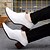 tanie Oksfordki męskie-Męskie Komfortowe buty Jesień Na zewnątrz Oksfordki PU Biały / Czarny