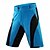 abordables Pantalones cortos, mallas y pantalones para hombre-WOSAWE Hombre Pantalones de Ciclismo Ciclismo Pantalones cortos para MTB Poliéster Bicicleta Pantalones Pantalones cortos para MTB Prendas de abajo Deportes Azul y Negro / Negro / Gris Ciclismo de