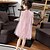 cheap Dresses-Kids Girls&#039; Sweet Solid Colored Sleeveless Dress Pink