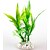 Χαμηλού Κόστους Διακόσμηση &amp; Χαλίκια Ενυδρείου-Ενυδρείο ψαριών Διακόσμηση Ενυδρείου Τεχνητά φυτά Hornwort Anacharis Στολίδια Υδρόβιο φυτό Πράσινο Πλένεται Μη τοξικό και χωρίς γεύση Διακοσμητικό Πλαστικά 1 11 cm