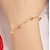 זול צמידים-Women&#039;s Chain Bracelet Pendant Bracelet Star Ladies Fashion Metal Bracelet Jewelry Gold For Street Daily