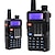 billiga Walkie-talkies-Walkie talkie Handhållen Dubbelband Tvåvägsradio 5-10 km 5-10 km / 136-174 mHz / 400-480MHz