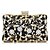 cheap Clutches &amp; Evening Bags-Women&#039;s Crystals / Hollow-out Rhinestones / Alloy Evening Bag Rhinestone Crystal Evening Bags Black / Red / Silver