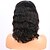 cheap Human Hair Wigs-Remy Human Hair Full Lace Wig Bob Short Bob style Brazilian Hair Water Wave Wig 130% Density with Baby Hair Natural Hairline Bleached Knots Women&#039;s Short Human Hair Lace Wig
