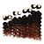 olcso Ombre copfok-8 Csomag Brazil haj Klasszikus Mély hullám Remy haj Ombre 8-14 hüvelyk Fekete Ombre Emberi haj sző Hot eladó Human Hair Extensions / Közepes / 10A