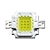 voordelige LED-accessoires-zdm 10w high power geïntegreerd led natuurlijk wit / gouddraadlassen van koperen beugel (dc9-12v 900ua)