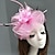 cheap Fascinators-Feather / Net Fascinators / Hats / Headpiece with Feather / Floral / Flower 1PC Wedding / Special Occasion / Tea Party Headpiece