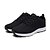 abordables Zapatillas deportivas de hombre-Hombre Zapatos Confort Tul Otoño Zapatillas de Atletismo Paseo Negro / Gris / Deportivo