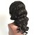 ieftine Peruci din păr uman-Păr Virgin Integral din Dantelă Perucă Frizură în Straturi stil Păr Brazilian Ondulat Stil Ondulat Negru Perucă 180% Densitatea părului cu păr de păr pentru Femei de Culoare Pentru femei Scurt Mediu