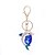Недорогие Брелки-Брелок Дельфин На каждый день корейский Модные кольца Бижутерия Синий Назначение Подарок Повседневные