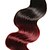 levne Ombre příčesky-1 Bundle Peruánské vlasy Vlnitá Vlnité Panenské vlasy Tónované 10-26 inch Tónované Lidské vlasy Vazby Rozšíření lidský vlas / 10A