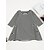 cheap Casual Dresses-Toddler Little Girls&#039; Dress Striped Daily White Long Sleeve Stripes Dresses Fall Spring