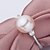 billige Moderinge-Band Ring Ferskvandsperle Sølv Perle Rustfrit Stål S925 Sterling Sølv Damer Natur Mode Justérbar