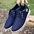 cheap Men&#039;s Oxfords-Men&#039;s Comfort Shoes Denim Fall Casual Sneakers Blue / Black / Gray / Outdoor