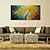 cheap Abstract Paintings-Oil Painting Hand Painted - Abstract Floral / Botanical Comtemporary Modern Stretched Canvas