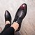 זול נעלי אוקספורד לגברים-בגדי ריקוד גברים נעלי נוחות דמוי עור קיץ נעלי אוקספורד שחור אדום / שחור