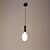 cheap Island Lights-1-Light 5.5 cm Matte Pendant Light Metal Mini Electroplated / Painted Finishes Artistic / Modern 220-240V