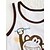 cheap Sets-Toddler Boys&#039; Clothing Set Sleeveless White Patchwork Cotton Daily Cartoon / Summer