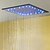 Недорогие Роскошный потолочный душ-Современный Дождевая лейка Матовый Особенность - LED / Для душа / Дождевая лейка, Душевая головка