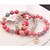 cheap Bracelets-Charm Bracelet Bead Bracelet Stack Stacking Stackable Heart Star Peace Ladies European Ethnic Fashion Acrylic Bracelet Jewelry White / Black / Red Hamsa Hand For Party Daily / Resin