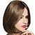 cheap Synthetic Half Wigs-Synthetic Wig Wavy Style Bob Half Capless Wig Brown Light Brown Synthetic Hair Women&#039;s Heat Resistant / Women / New Brown Wig Short Natural Wigs