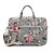 preiswerte Laptoptaschen, -hüllen und -hüllen-13.3&quot; 14&quot; 15.6&quot; Shoulder Messenger Bag Briefcase Handbags Canvas Floral Print for Macbook/Surface/HP/Dell/Samsung/Sony Etc