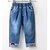 billige Bukser og leggings til piger-Børn / Baby Pige Basale Daglig Patchwork Broderi Bomuld / Spandex Jeans Blå