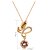 cheap Necklaces-Women&#039;s Clear Crystal Pendant Necklace Mismatched Love Elegant Romantic Fashion Gold Plated Imitation Diamond Alloy Gold 50 cm Necklace Jewelry 1pc For Daily Formal