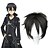 cheap Costume Wigs-SAO Alicization Kirito Cosplay Wigs Men&#039;s 12 inch Heat Resistant Fiber Anime Wig