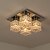 cheap Ceiling Lights-1-Light 45(18&quot;) Crystal Flush Mount Lights Metal Electroplated Modern Contemporary 110-120V / 220-240V / E26 / E27
