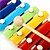 cheap Toy Instruments-Tambourine Color Gradient Wood Unisex Boys&#039; Girls&#039; Baby 1 pcs Graduation Gifts Toy Gift