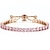 cheap Trendy Jewelry-Women&#039;s Cubic Zirconia Tennis Bracelet Tennis Chain Ladies everyday Iced Out Alloy Bracelet Jewelry Purple / Red / Pink For Wedding Daily Masquerade Engagement Party Prom Promise