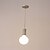 cheap Island Lights-1-Light 5.5 cm Matte Pendant Light Metal Mini Electroplated / Painted Finishes Artistic / Modern 220-240V