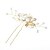 cheap Headpieces-Crystal / Alloy Hair Clip / Hair Stick with Crystals / Rhinestones 1 Piece Wedding / Special Occasion Headpiece