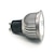 cheap LED Recessed Lights-4PCS Dimmable GU10 GU5.3 E27 E14 4W COB 250-360LM Black Thickened Aluminum Reflector LED Light Bulbs AC220V/AC110V