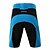 abordables Pantalones cortos, mallas y pantalones para hombre-WOSAWE Hombre Pantalones de Ciclismo Ciclismo Pantalones cortos para MTB Poliéster Bicicleta Pantalones Pantalones cortos para MTB Prendas de abajo Deportes Azul y Negro / Negro / Gris Ciclismo de