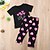cheap Sets-Toddler Girls&#039; Clothing Set Daily Sports Easter Print Print Short Sleeve Active Basic Regular Regular Black
